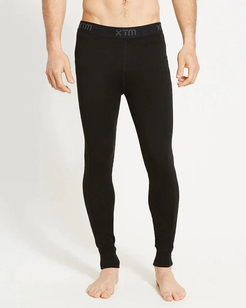 Thermal- XTM Men's Merino 230 Wool Thermal Pants- Black