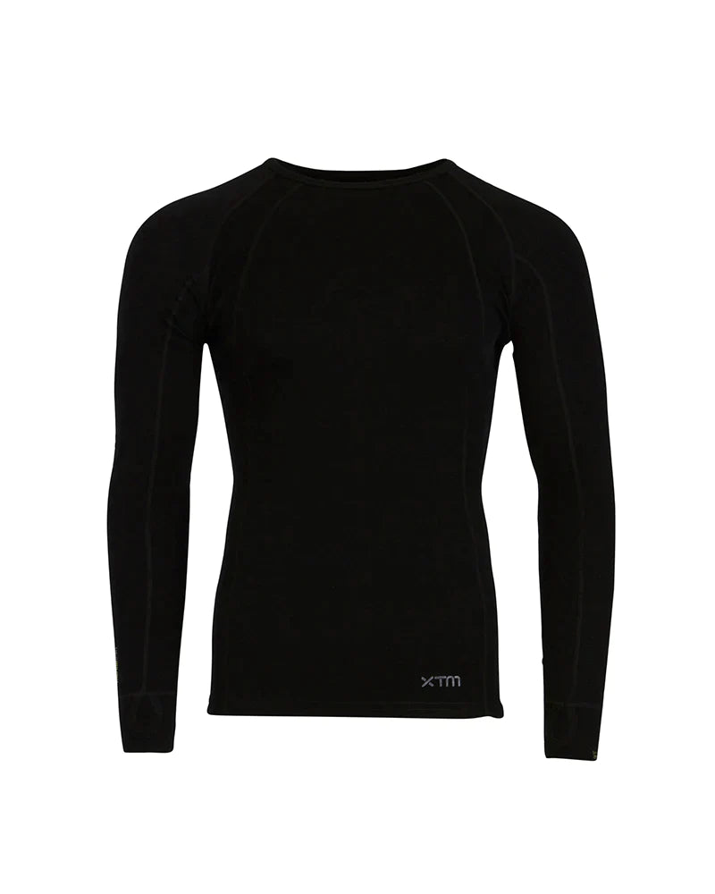 THERMAL TOP-Thermal XTM Men's Merino 230 Wool Long Sleeve- Black