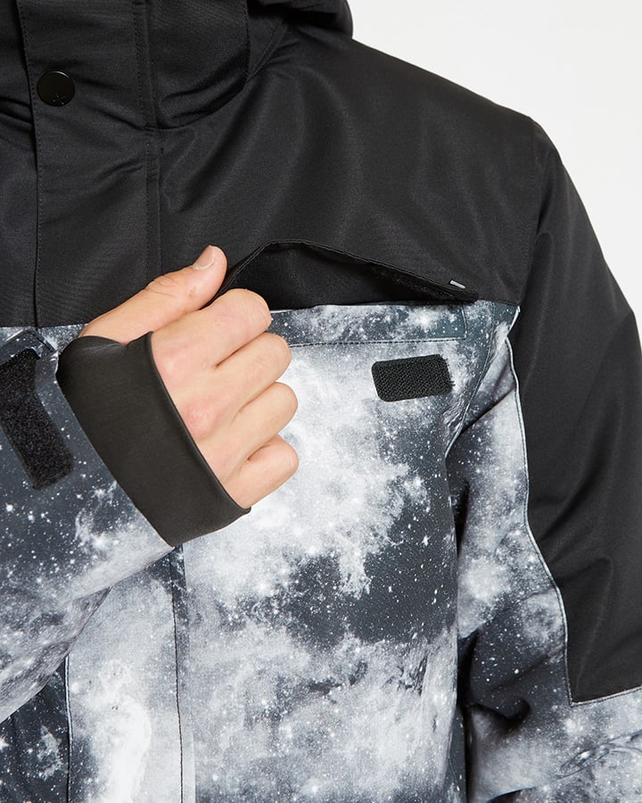 XTM Snow Jacket MILES -Black Galaxy