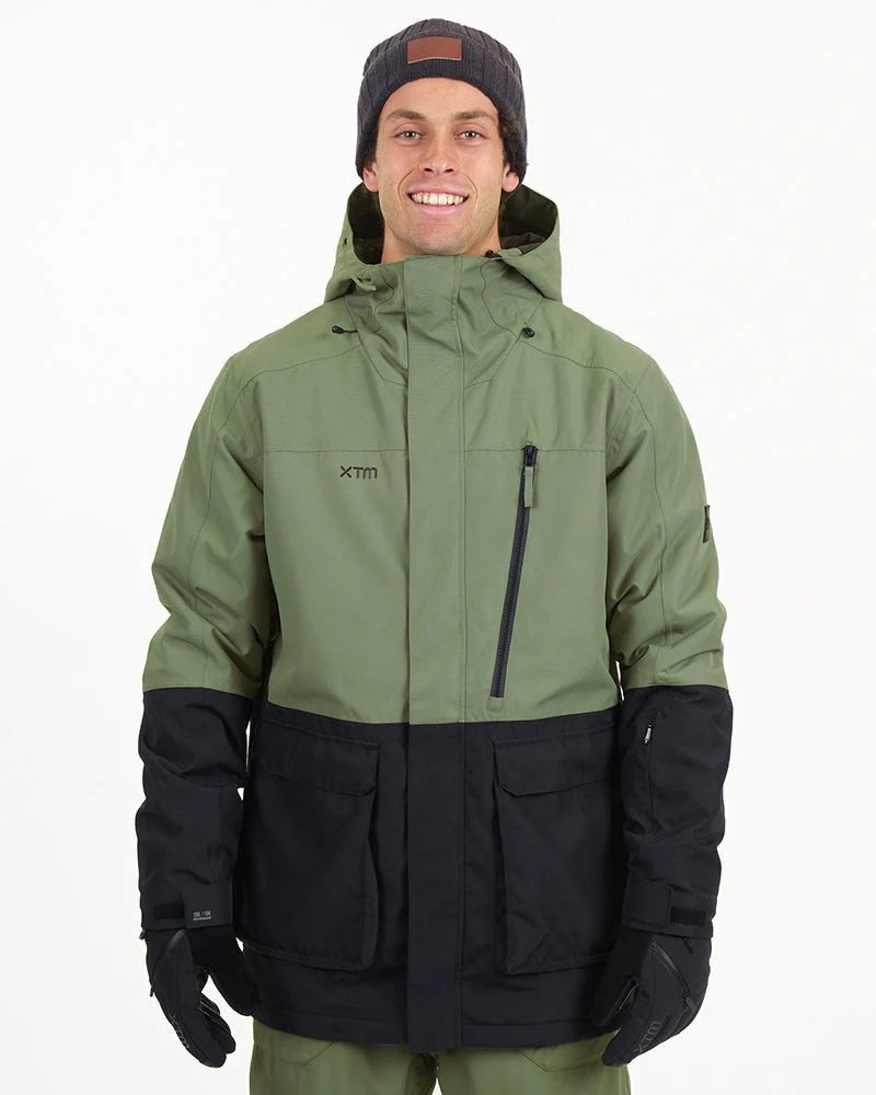 Snow Jacket XTM Maverick II -Dusk Snowgum, Sage, Black, Sand