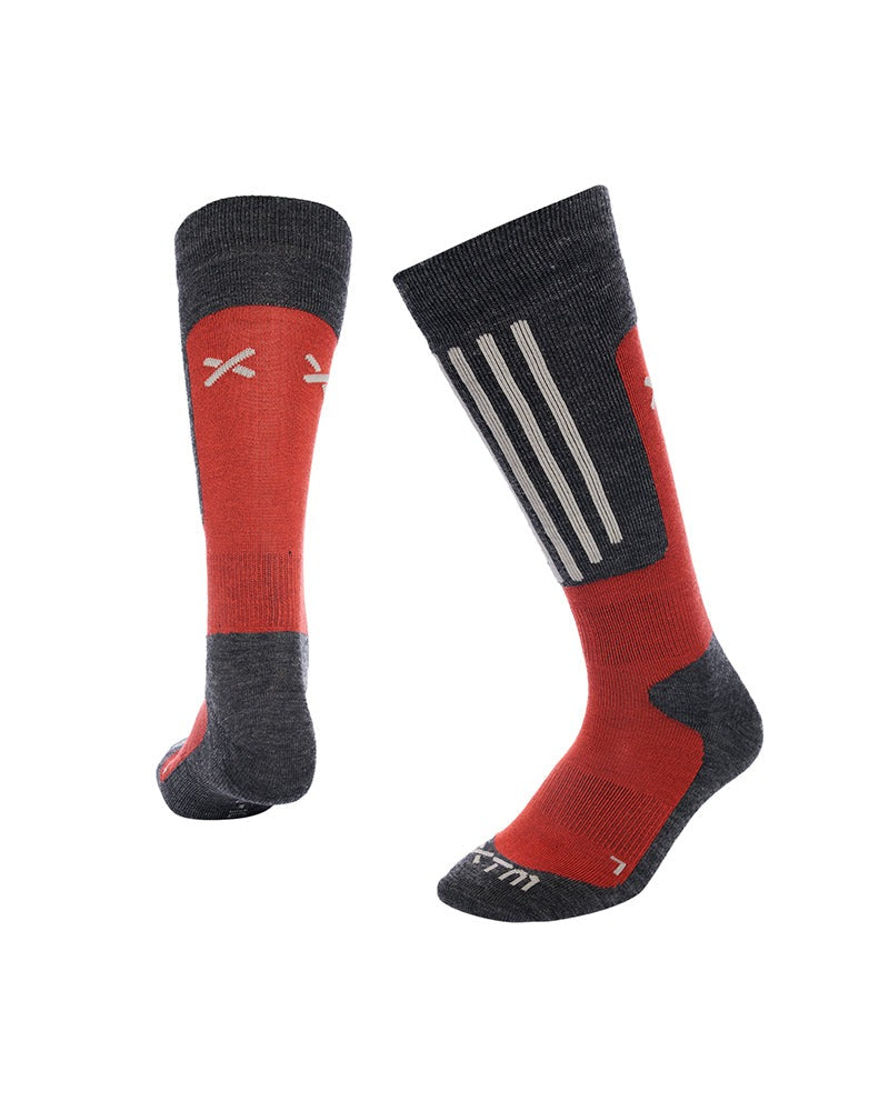 Snow Socks XTM Sochi Merino Blend Technical - Lava