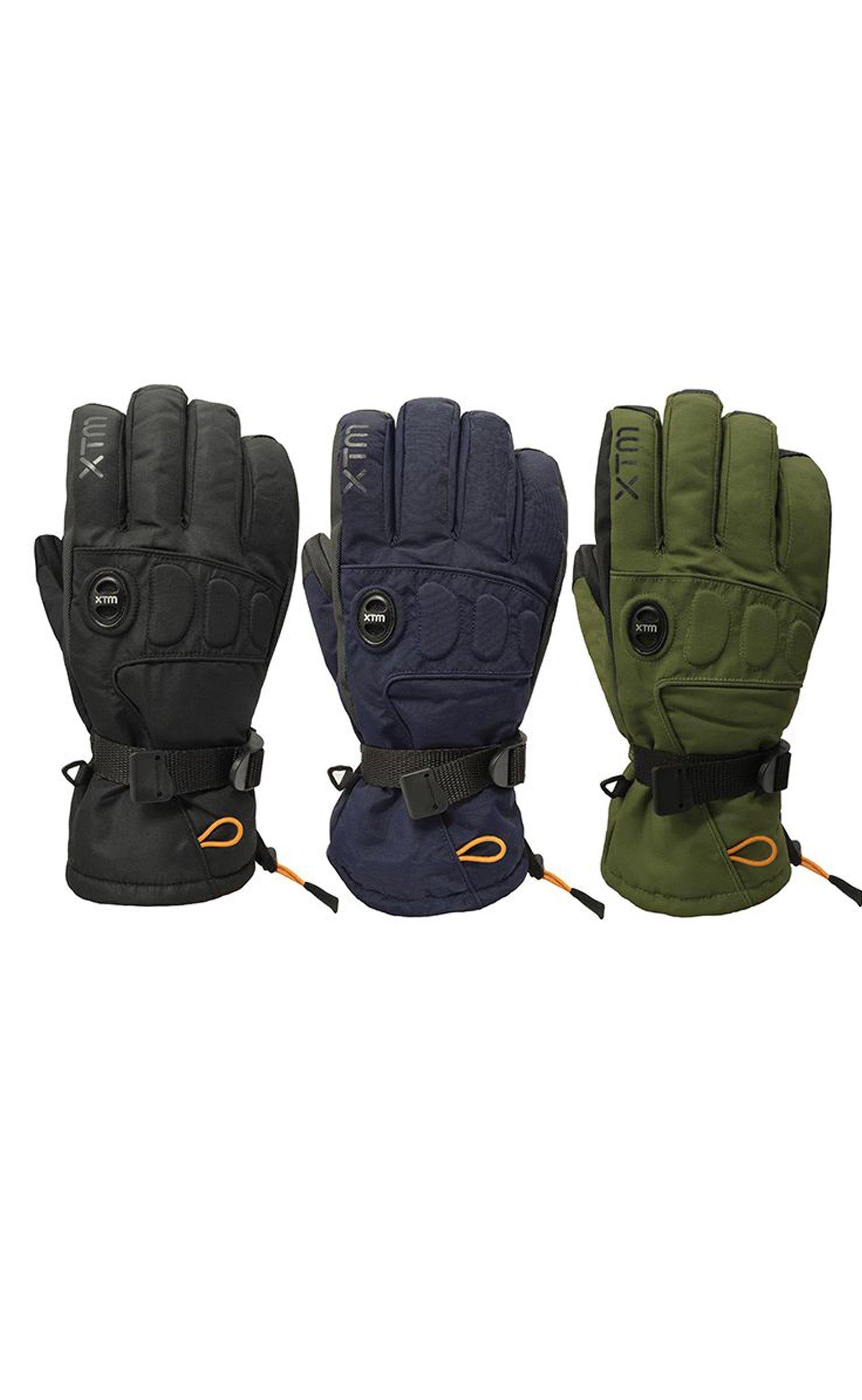 XTM STOMP MENS SNOW GLOVE BLACK - Alleydesigns  Pty Ltd                                             ABN: 44165571264