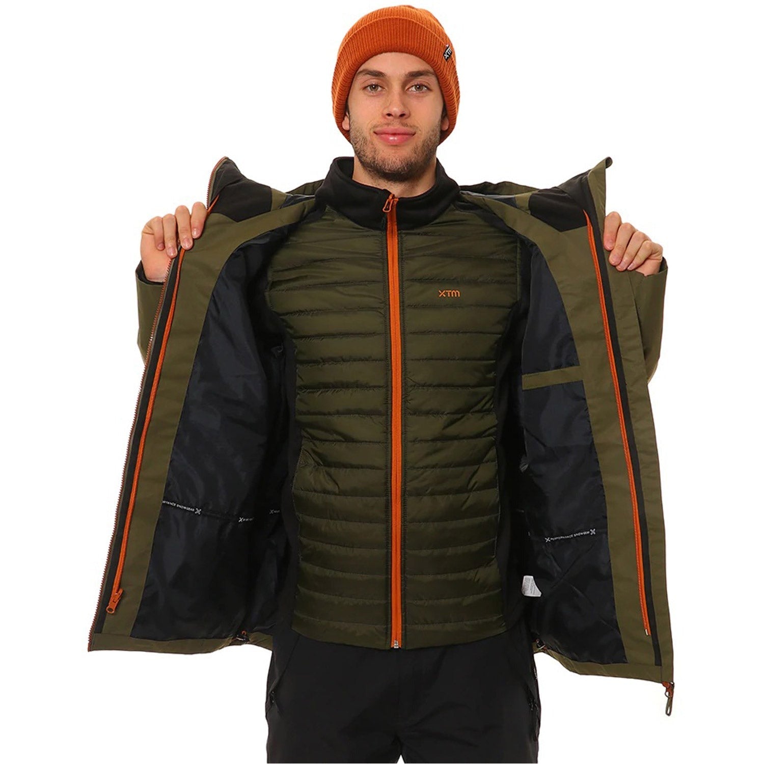 XTM Snow Jacket Traverse Men's 3-in-1- Winter Moss