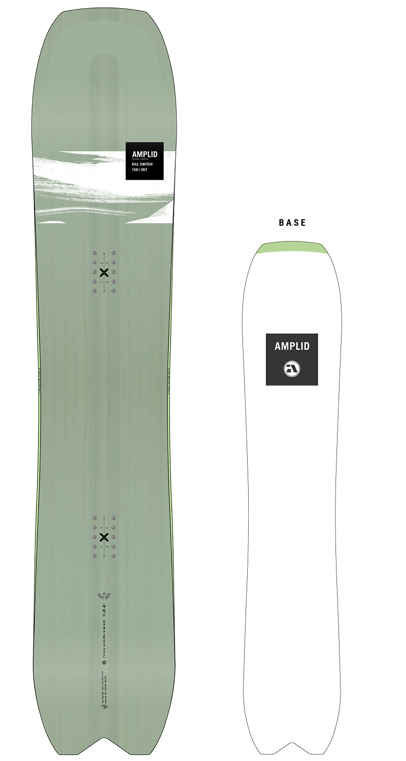 Snowboard AMPLID KILL SWITCH  158cm 2025
