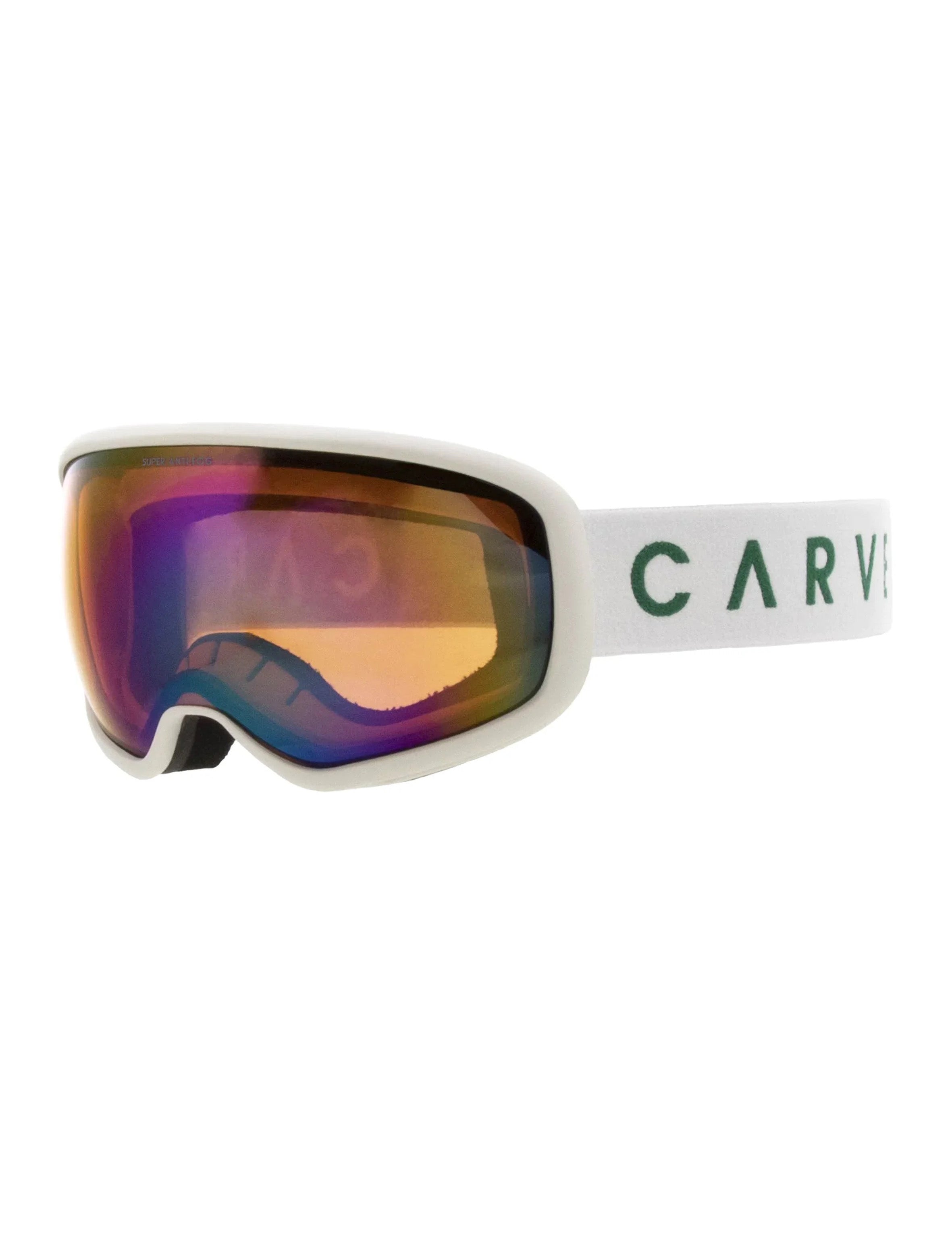 Snow Goggles Carve FIRST TRACKS White- Med