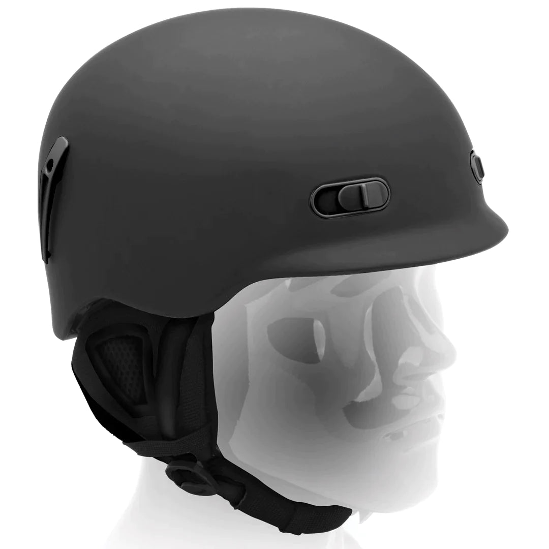 Snow Helmet CARVE Reverb Black