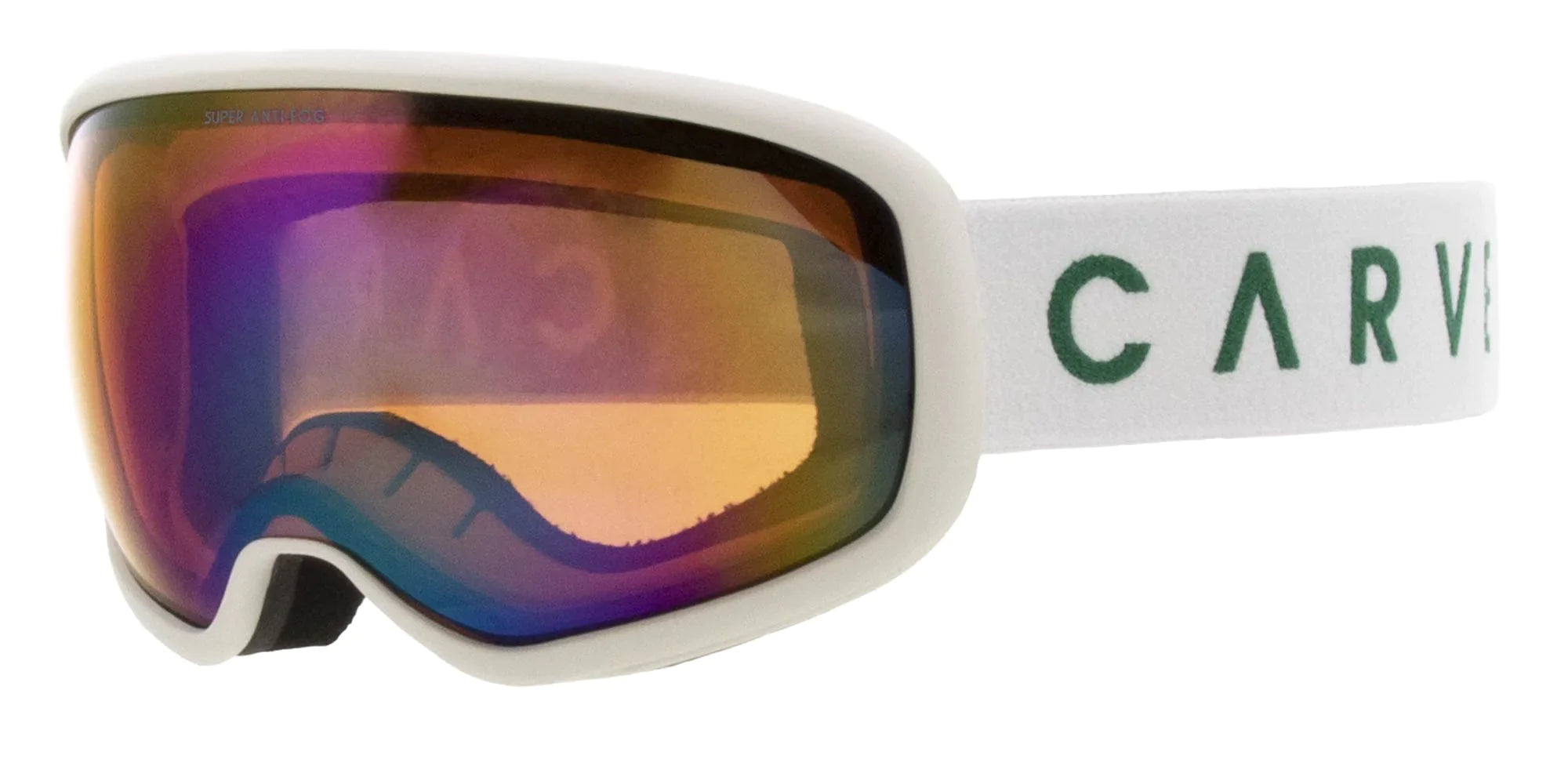 Snow Goggles Carve FIRST TRACKS White- Med