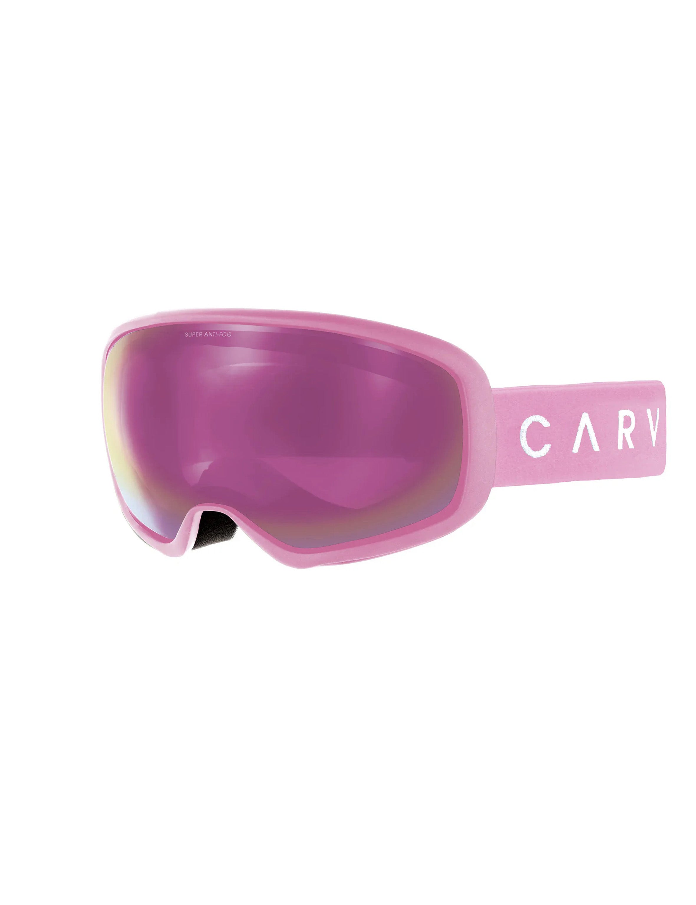 Snow Goggles Carve FIRST TRACKS Pink