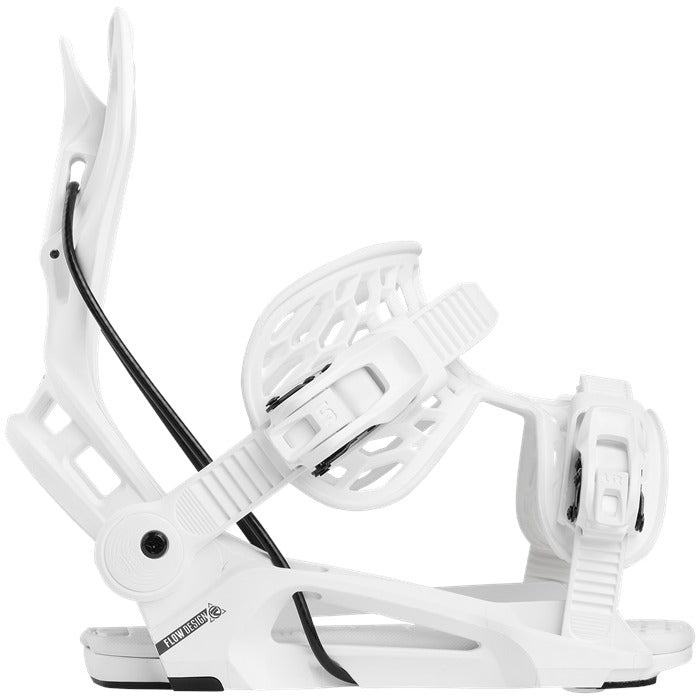 Snowboard Bindings FLOW FENIX- White 2025