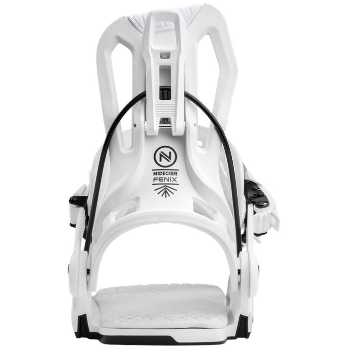 Snowboard Bindings FLOW FENIX- White 2025