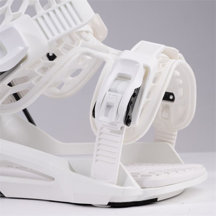 Snowboard Bindings FLOW FENIX- White 2025