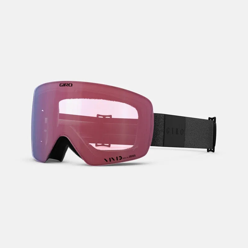 Snow Goggles CONTOUR  Black Mono/ Vivid Jet Black + Infrared (2 x lenses)