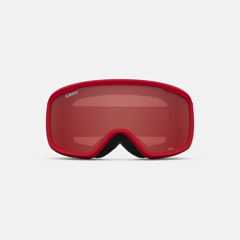 Snow Goggles CRUZ GIRO Red White Wordmark/Amber Scarlett