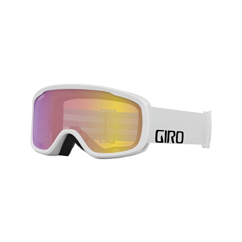Snow Goggles CRUZ GIRO White/ Yellow Boost Wordmark