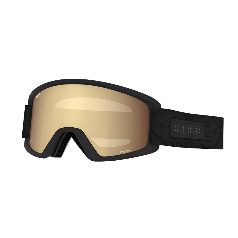 Snow Goggles DYLAN GIRO Black Flake / Amber Gold + Yellow (2 X LENSE)