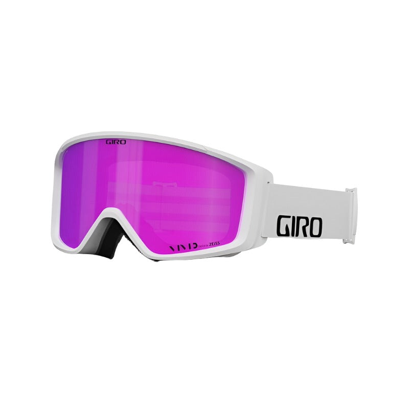 Snow Goggles GIRO INDEX 2.0 OTG White Wordmark/ Vivid Pink Lense