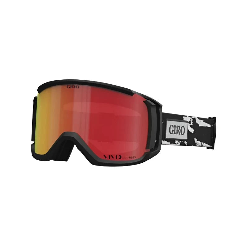 Snow Goggles REVOLT GIRO Black White Stained/ Vivid Ember