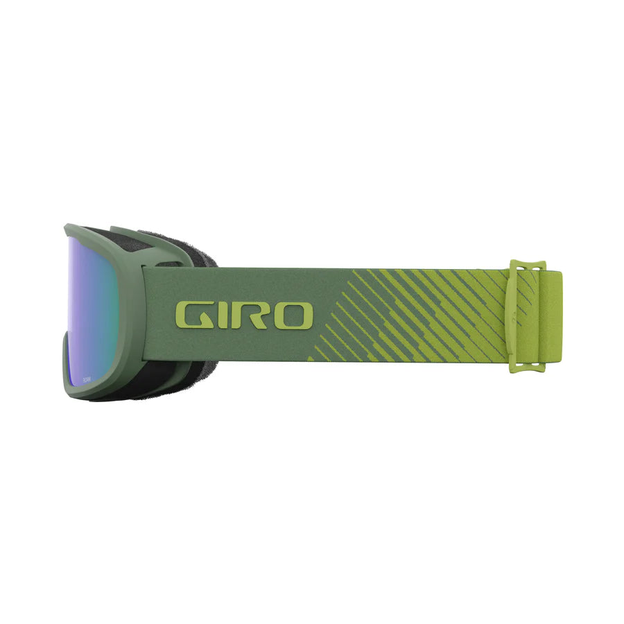 Snow Goggles ROAM GIRO Hedge Green Streaker + Loden Green +Yellow (2X LENSE)