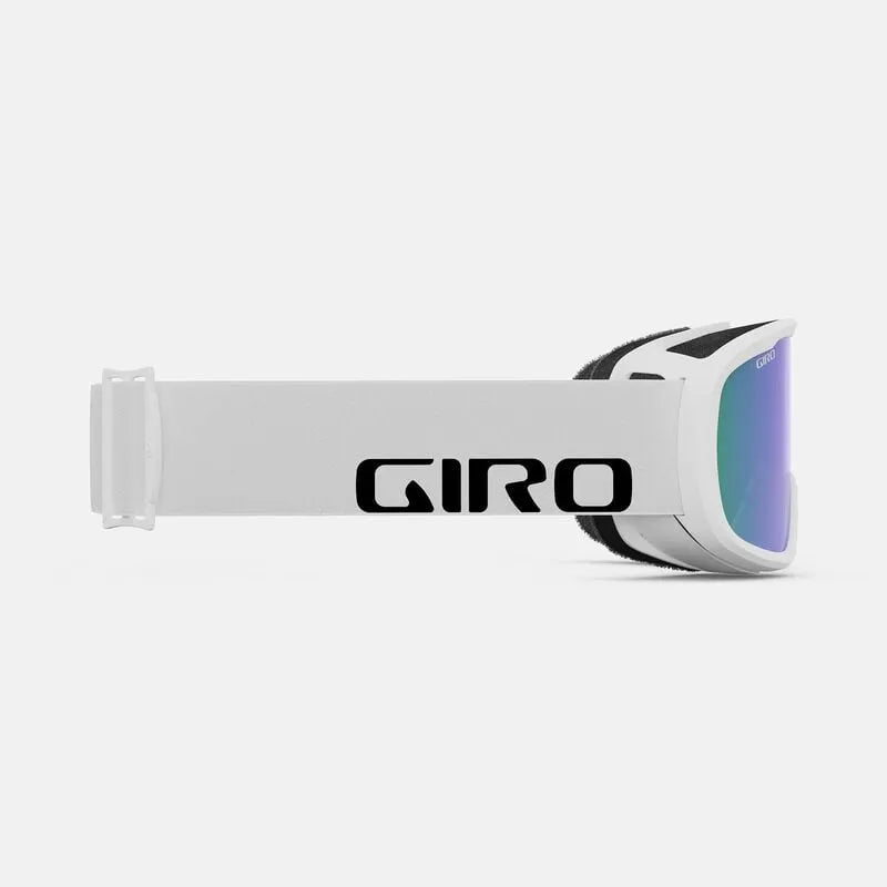 Snow Goggles ROAM GIRO  White Woodmark + Loden Green + Yellow (2 x lenses)