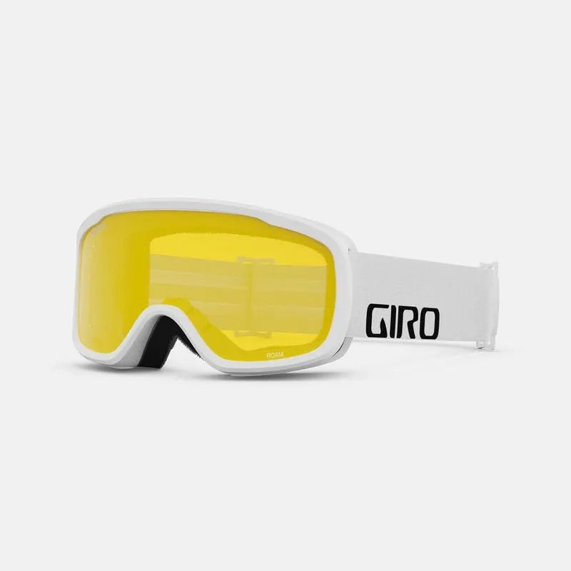 Snow Goggles ROAM GIRO  White Woodmark + Loden Green + Yellow (2 x lenses)