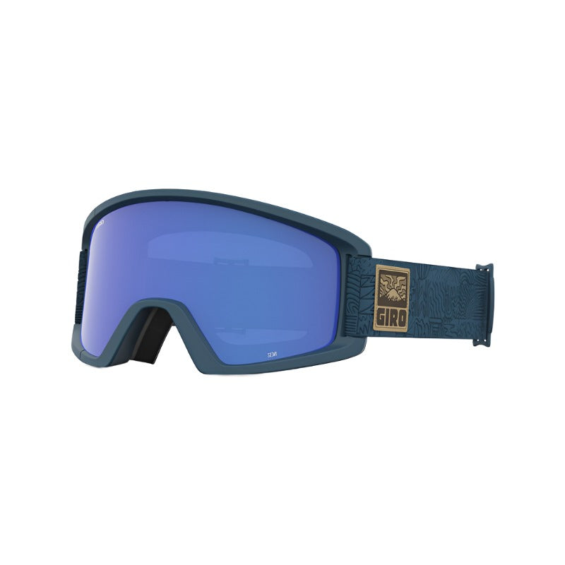 Snow Goggles SEMI GIRO Harbour Blue/ Grey Cobalt + Yellow