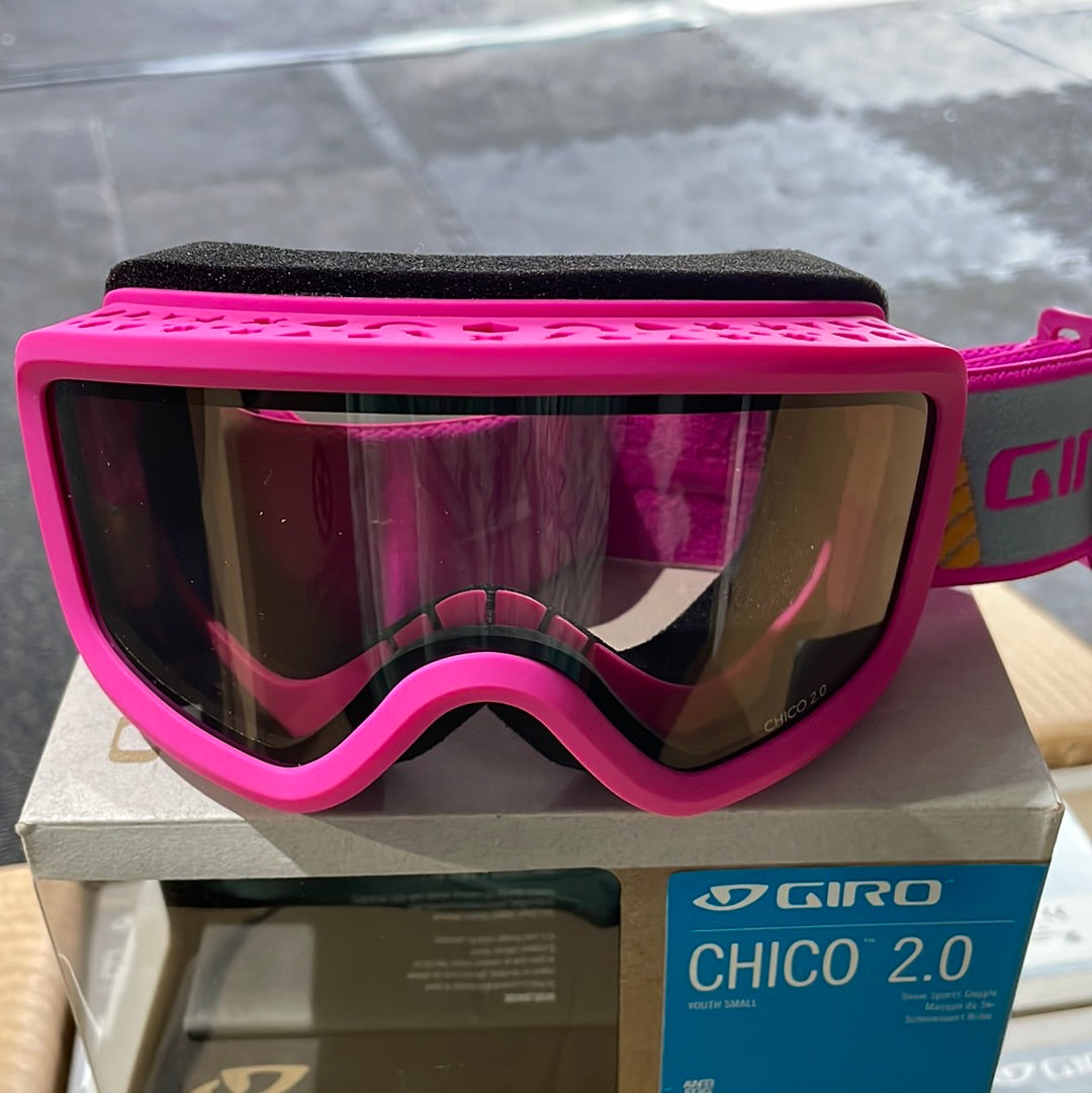Snow Goggles CHICO 2 GIRO Pink Geo Camo Kids Goggles