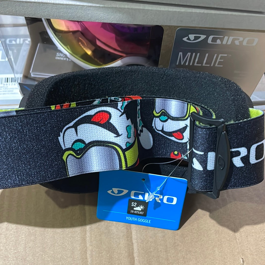 Snow Goggles CHICO 2 GIRO Black Ashes Kids Goggles