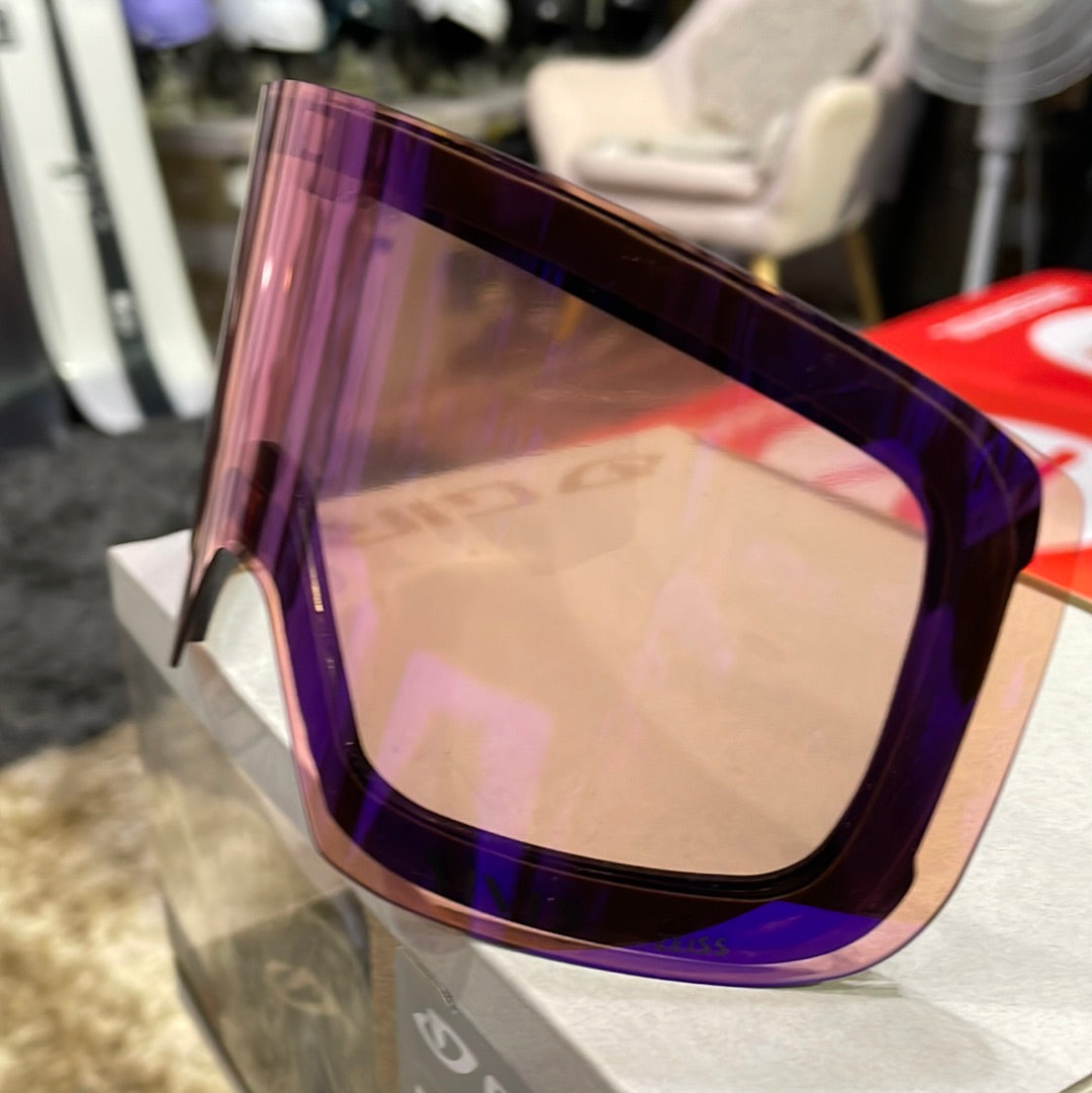 Snow Goggles ELLA GIRO White Limitless / Vivid Pink + Infrared ( 2 x lenses)
