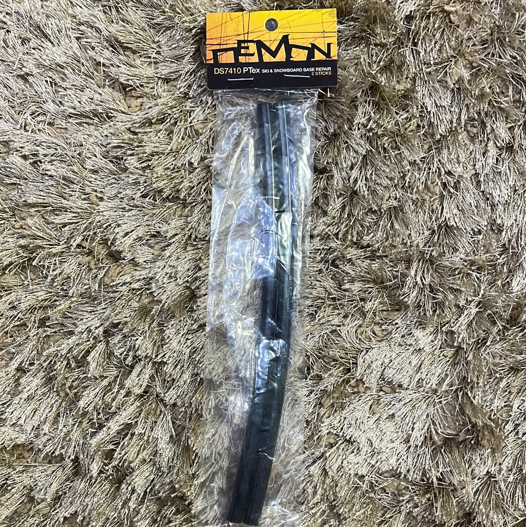 DEMON PTEX Clear/ Black Snowboard Repair Sticks (2 PACK)