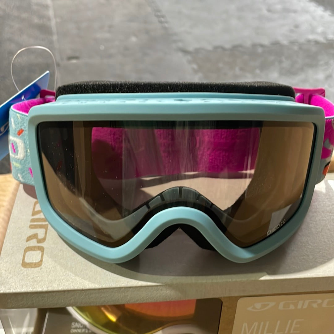 Snow Goggles CHICO 2 GIRO Light Harbour Blue Kids Goggles