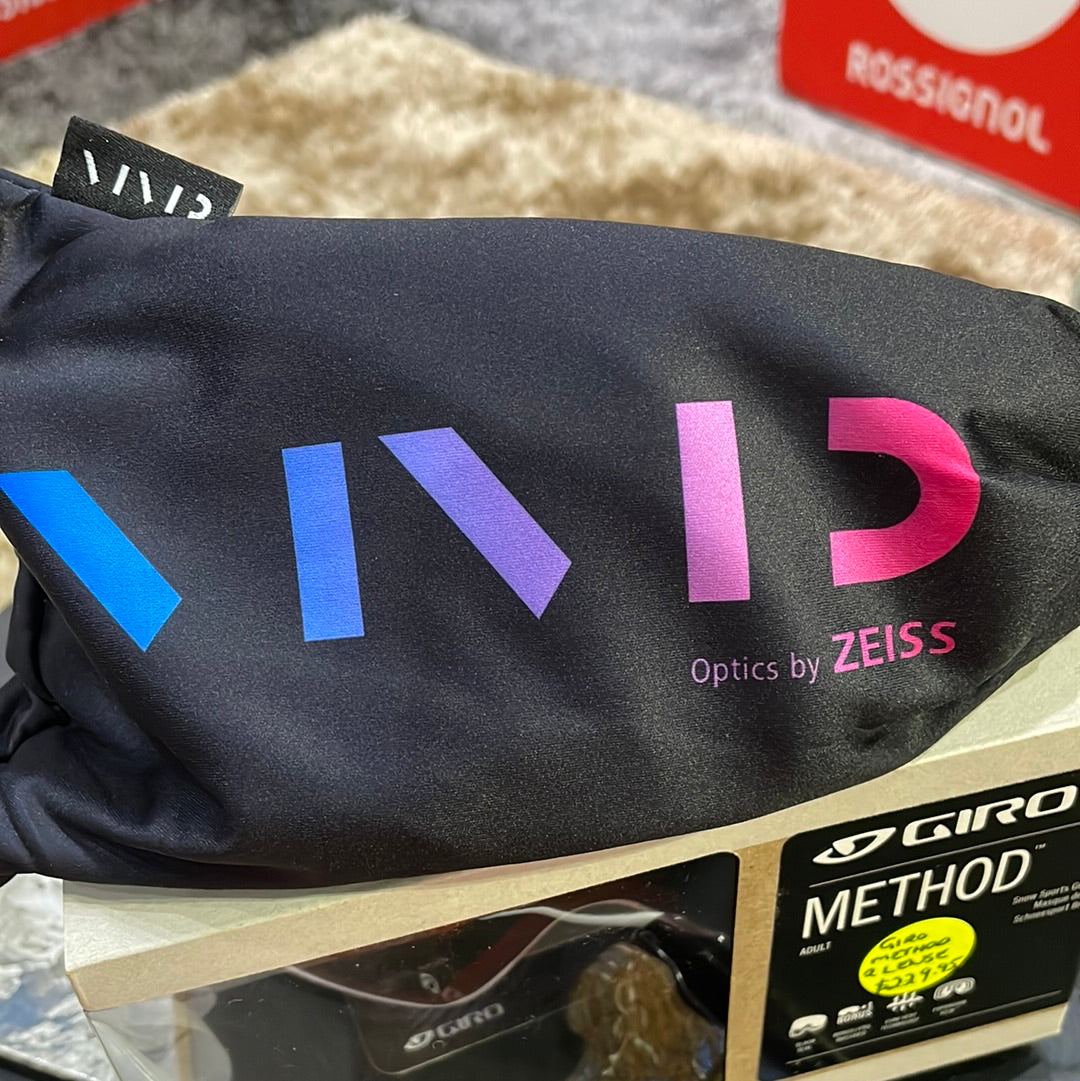 Snow Goggles METHOD GIRO Black Cloud Dust / Vivid Smoke + Infrared