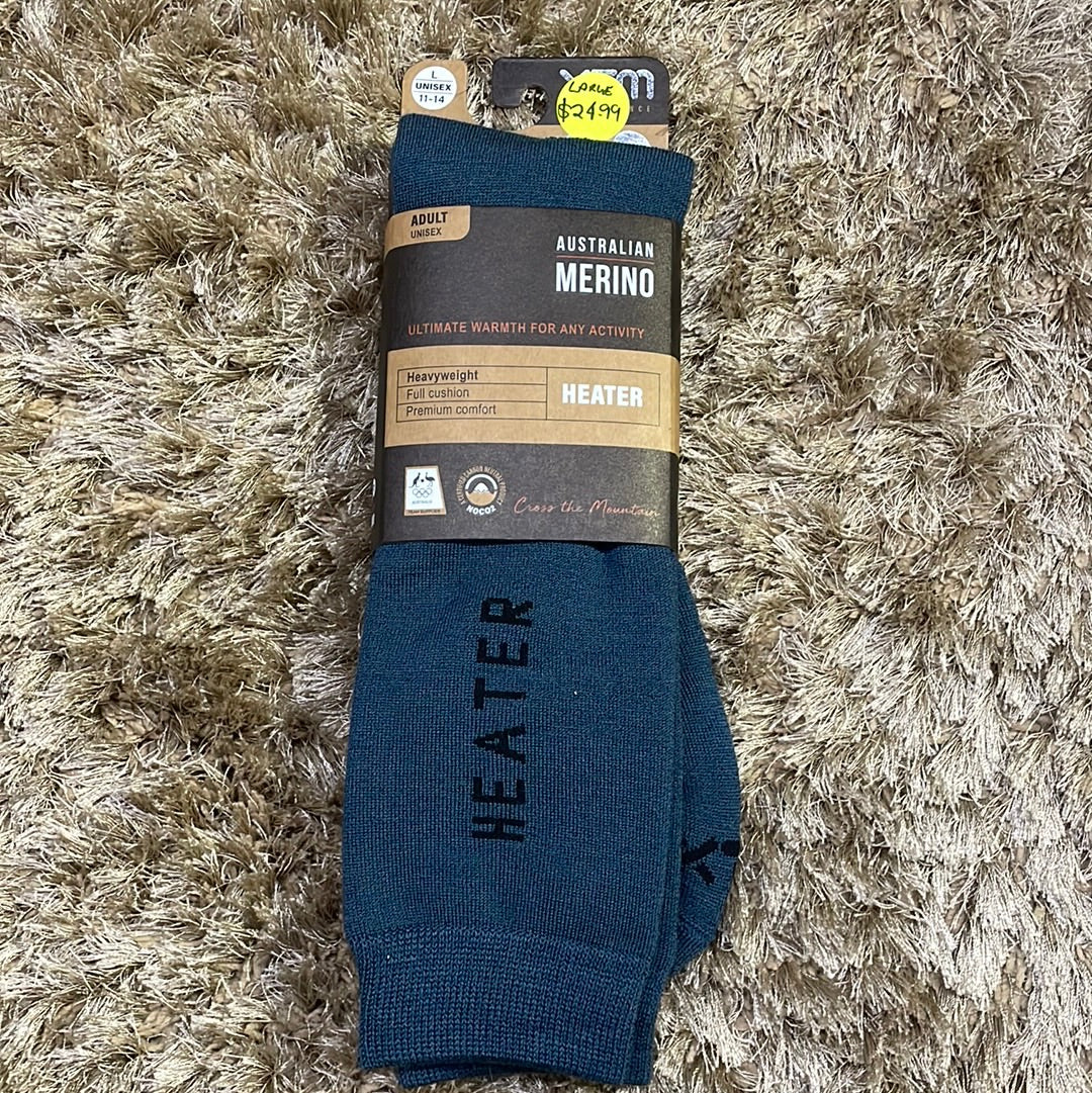 Snow Socks HEATER XTM Socks- Ocean