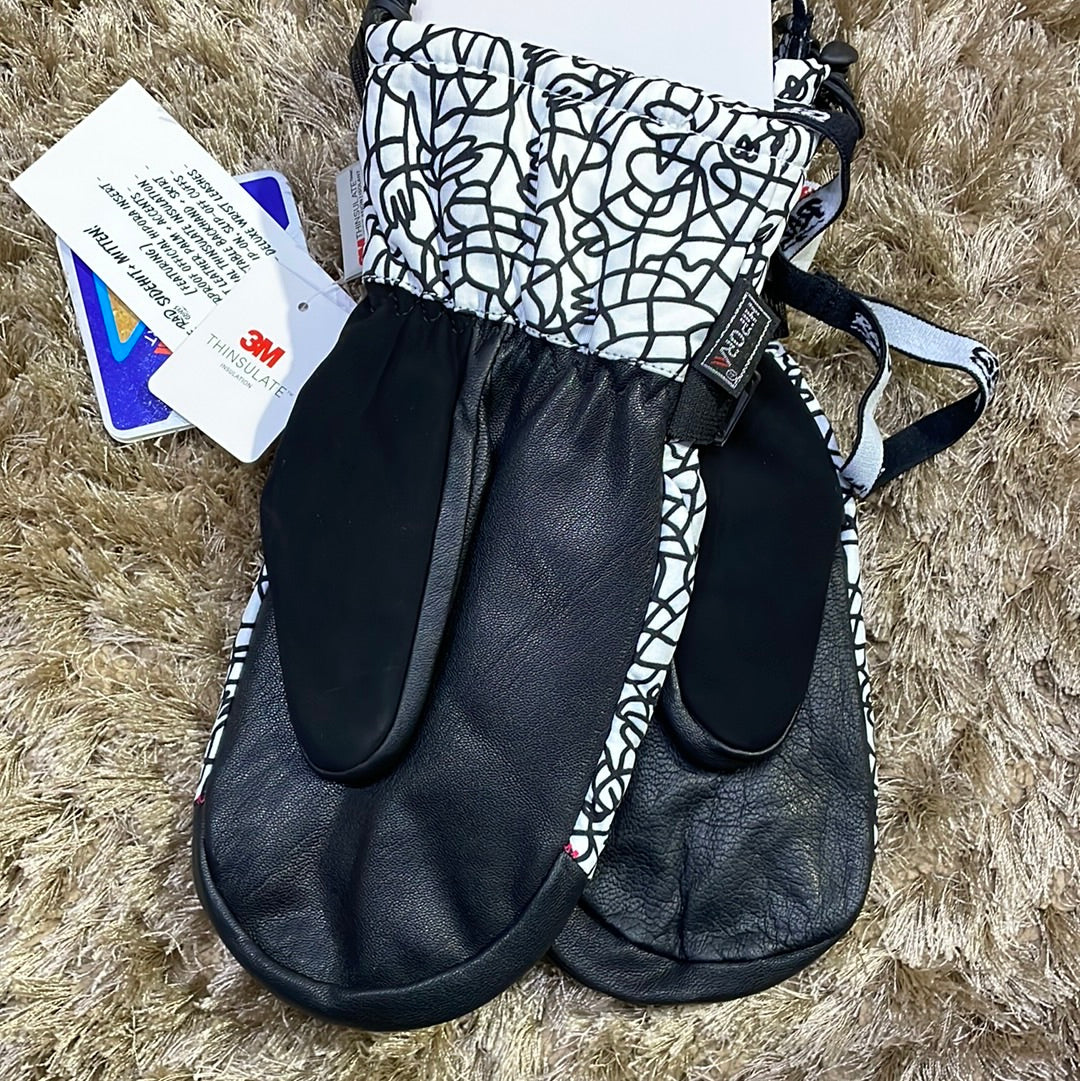 Snow Mitt RAD BEAUFORT SIDEHIT + Mitten - White