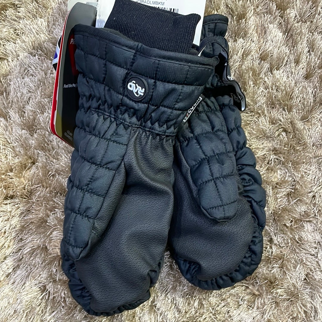 Snow RADICAL Mitt Lunar Mitten Ripstop -Black