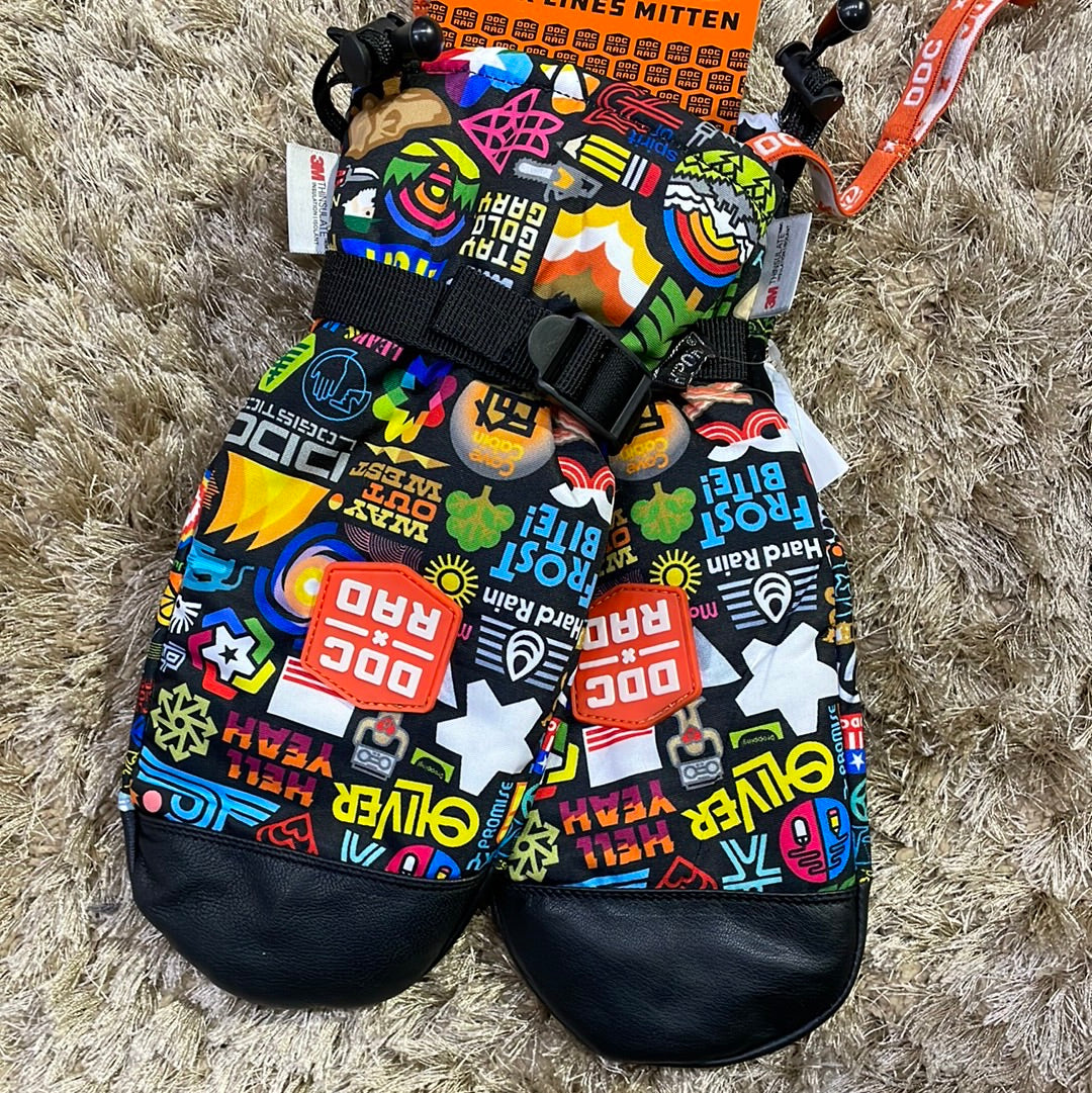 Snow Mitt RAD DRAPLIN SIDEHIT + MITTEN