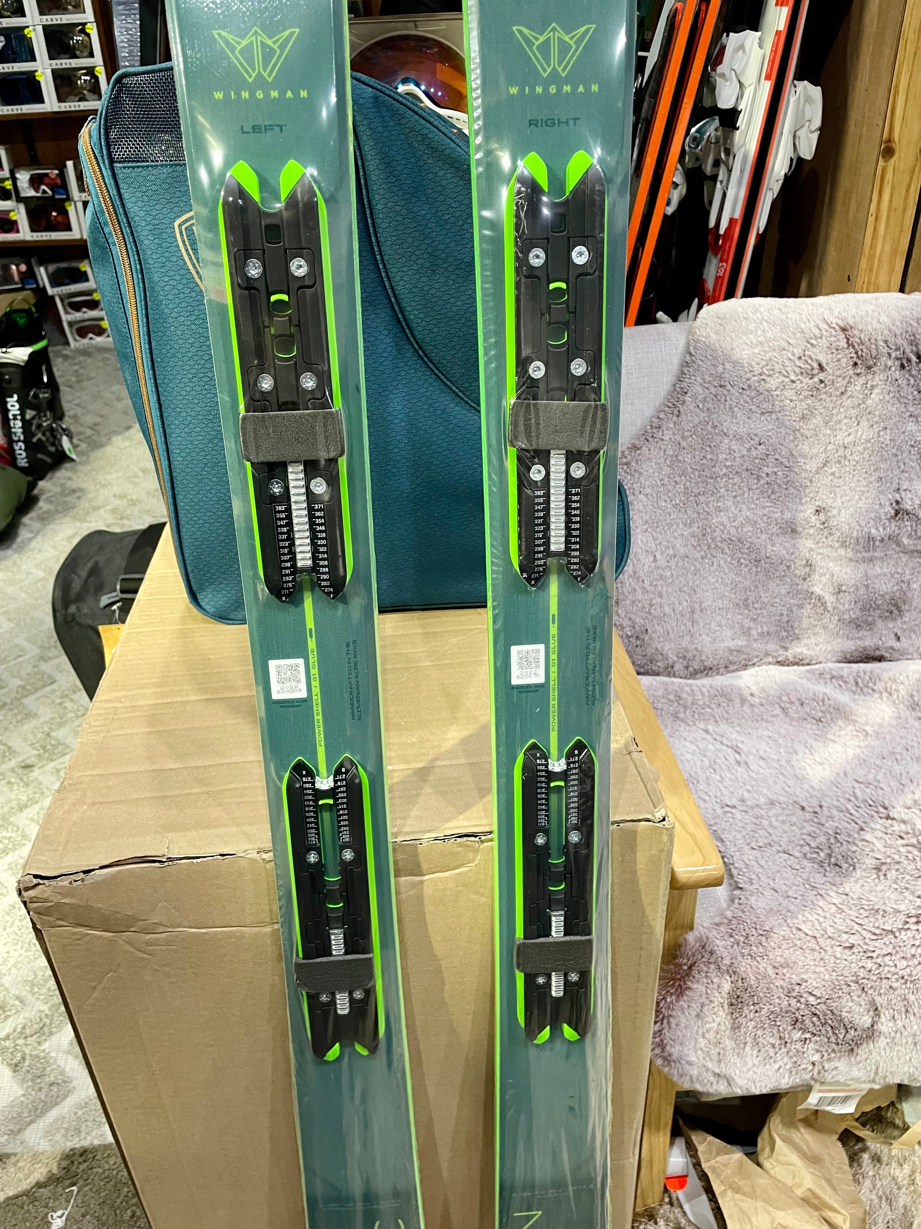 SKIS ELAN WINGMAN 78 C Skis & Bindings Bundle