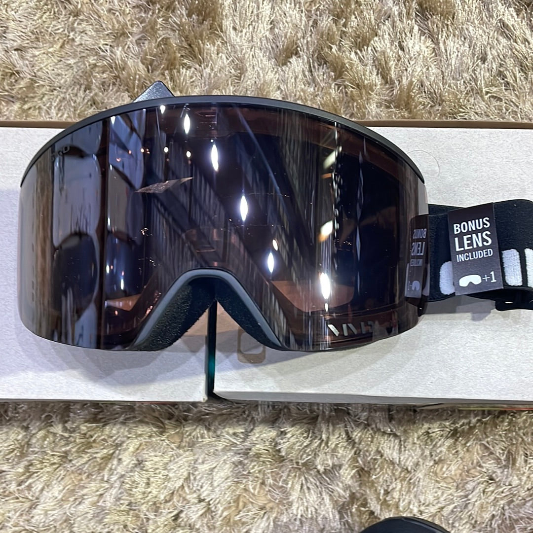 Snow Goggles AXIS GIRO Black Wordmark, Vivid Smoke/ Vivid Infrared ( 2 x lenses)