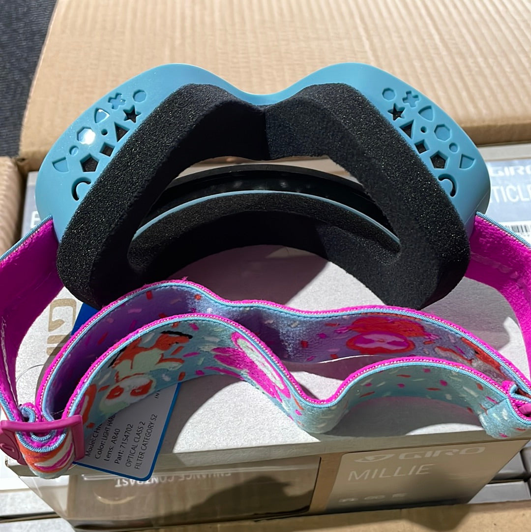 Snow Goggles CHICO 2 GIRO Light Harbour Blue Kids Goggles