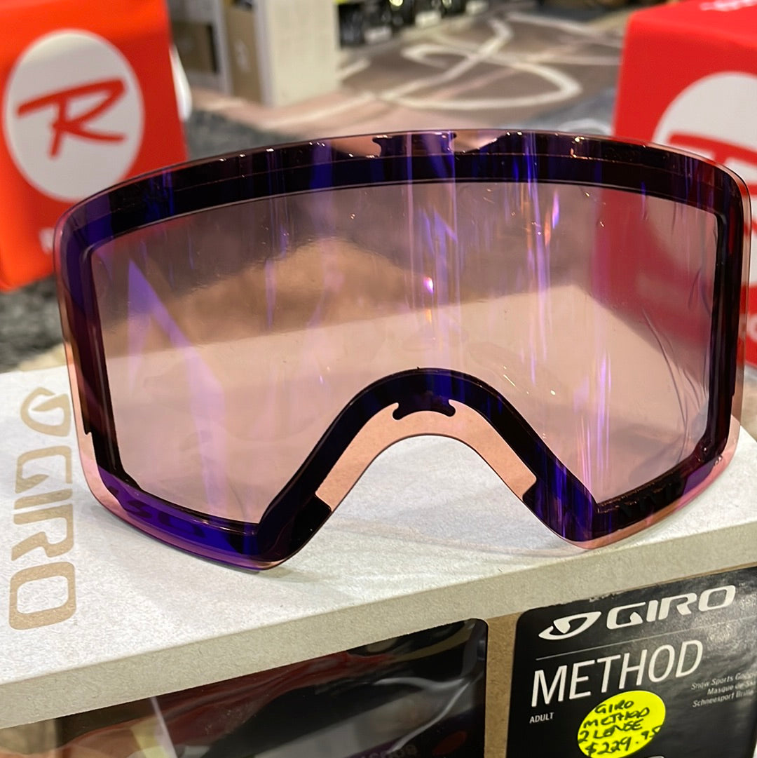 Snow Goggles METHOD GIRO Black White Animal / Vivid Jet Black + Infrared