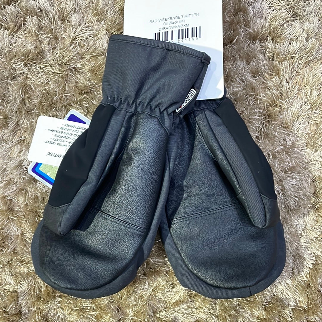 Snow Mitt RAD WEEKENDER Mitten- Oil Black