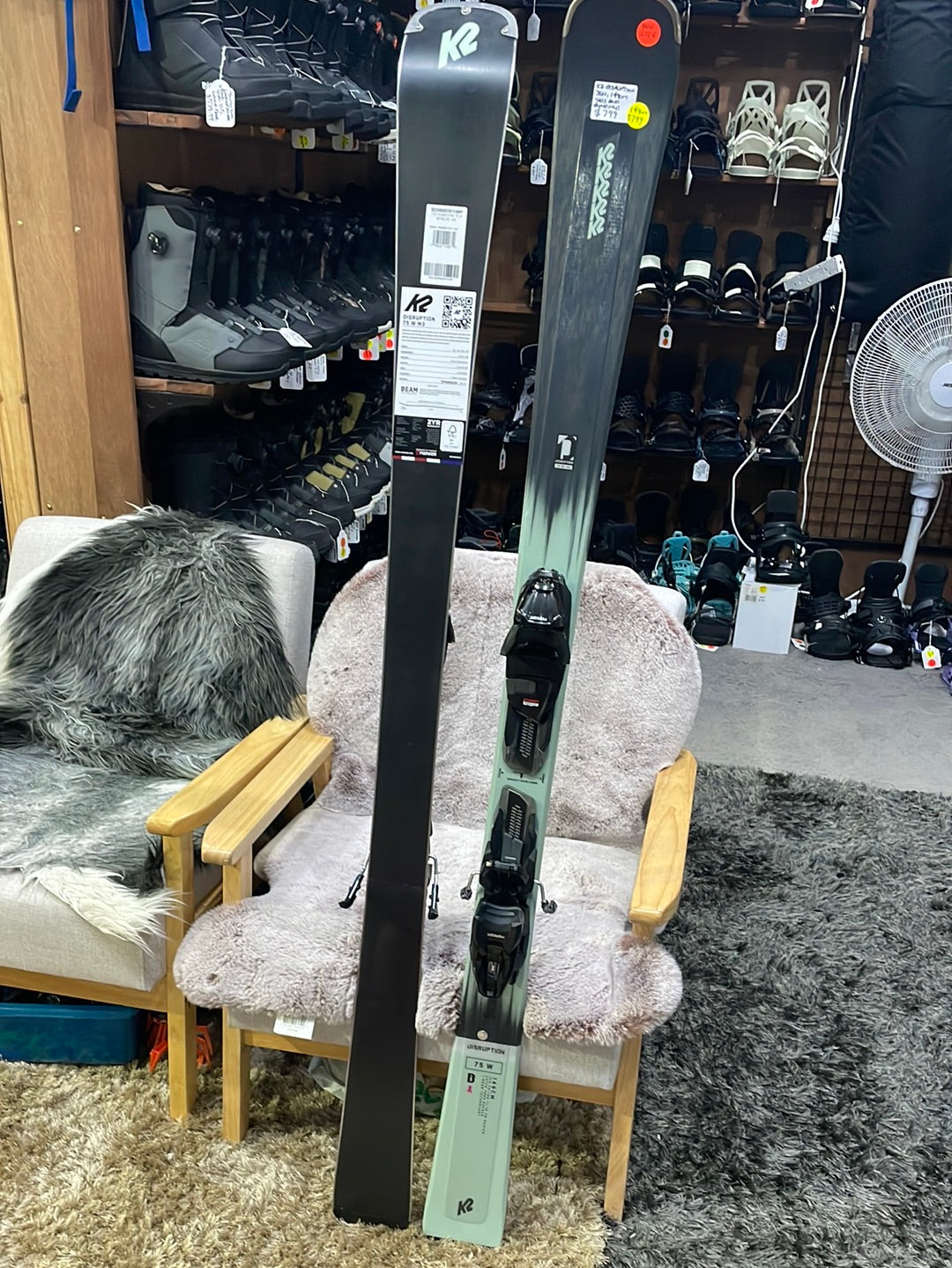 k2 disruption 75 alliance skis with erp 10 bindings 2022 Skis K2 DISRUPTION 75 Alliance Womens Skis + Marker ERP 10 Bindings-Snow Alley- Free Shipping