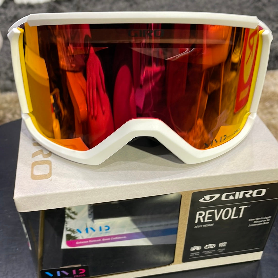 Snow Goggles REVOLT GIRO OG Vintage/ Vivid Ember