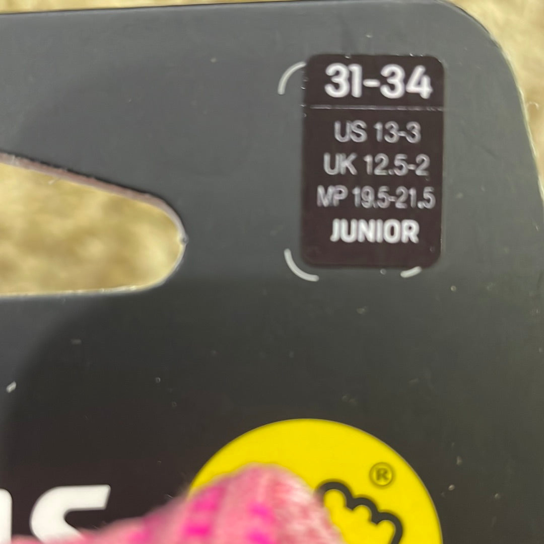 Snow Socks SKI MERINO JUNIOR - Pink SIDAS