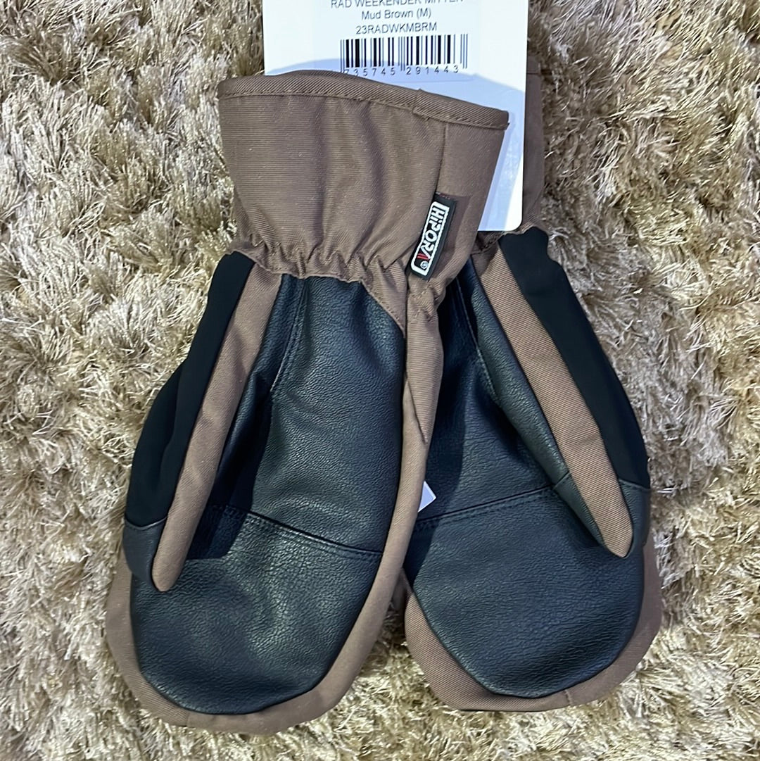 Snow Mitt RAD WEEKENDER Mitten- Mud Brown