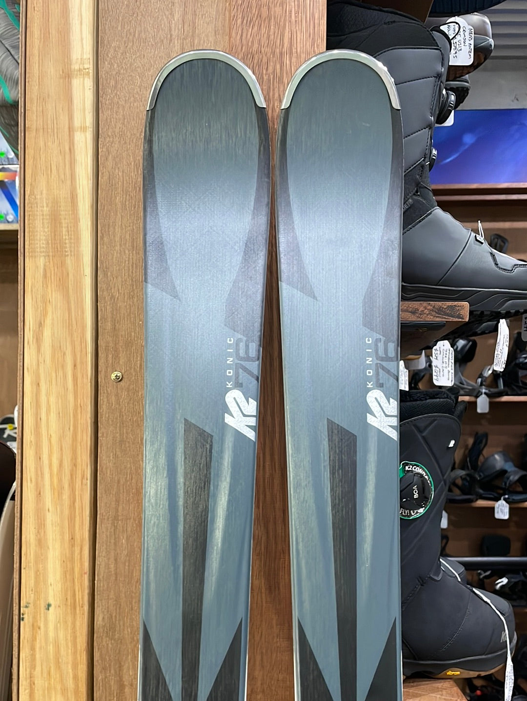 Skis K2 Konic 76, 170cm Skis & Marker Bindings Bundle