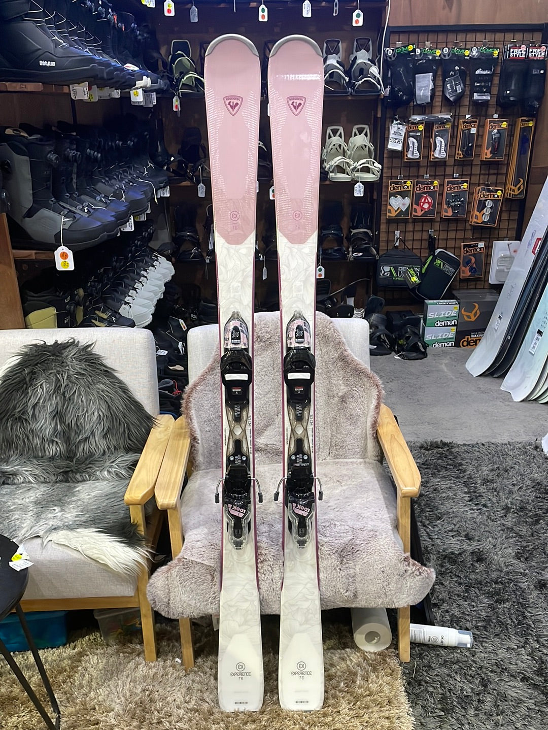 Skis ROSSIGNOL EXPERIENCE 76 Womens Skis & Bindings Bundle