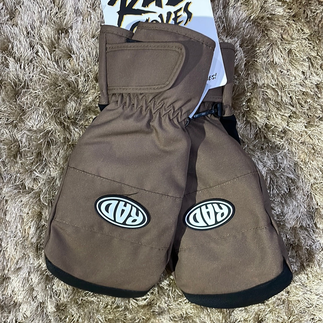 Snow Mitt RAD WEEKENDER Mitten- Mud Brown