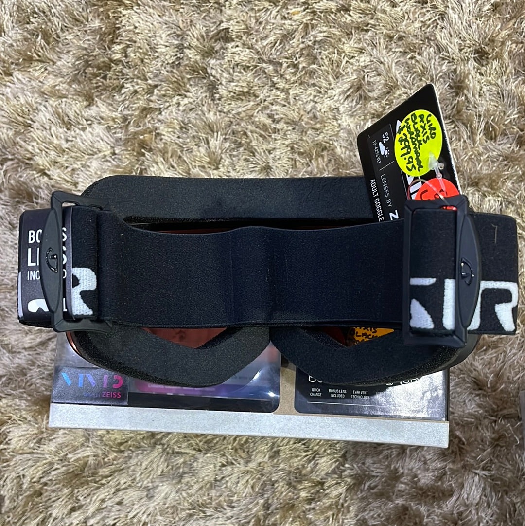Snow Goggles AXIS GIRO Black Wordmark, Vivid Royal/ Vivid Infrared ( 2 x lenses)