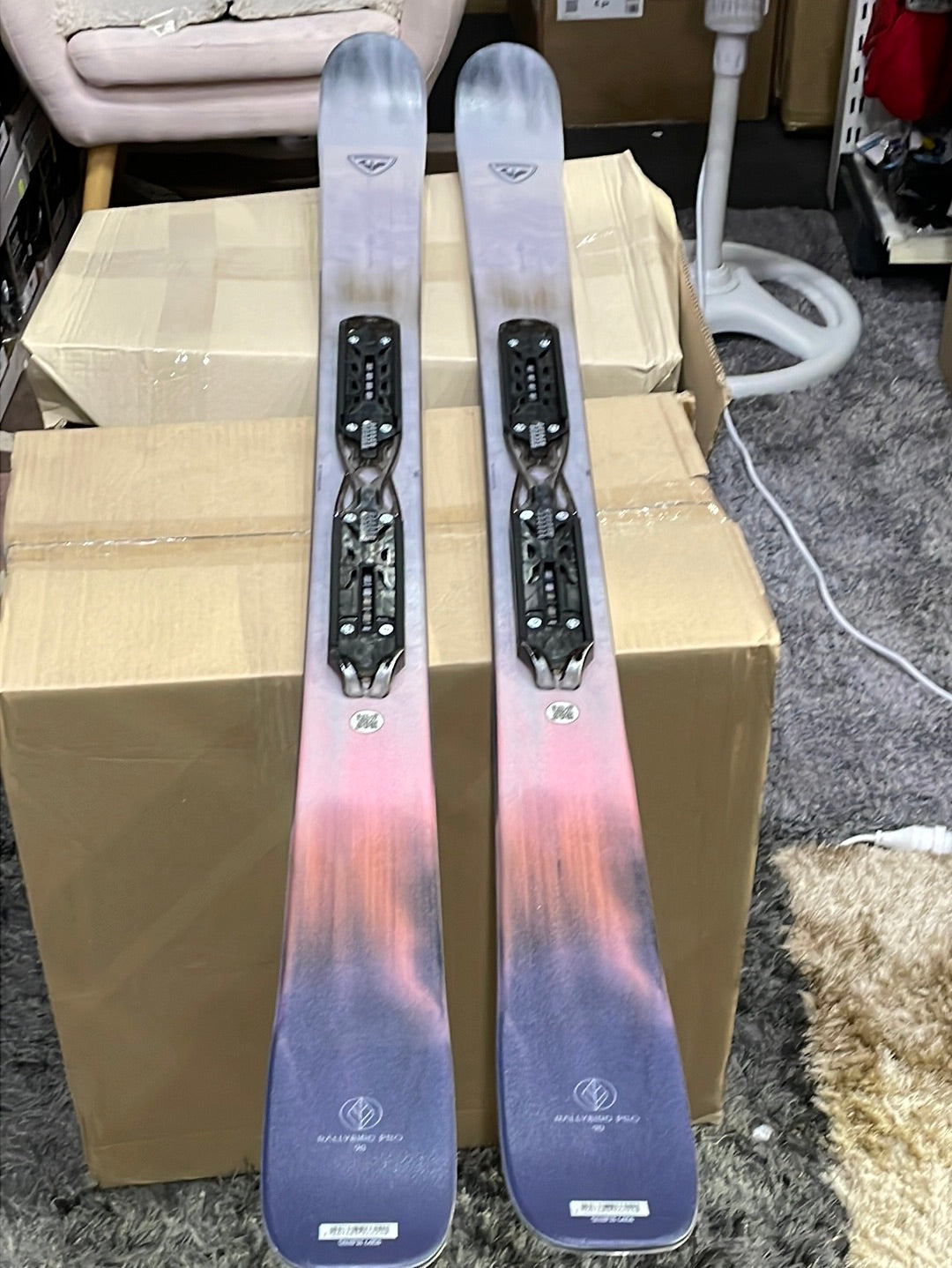 Skis ROSSIGNOL RALLYBIRD 90 Pro Skis & Bindings Bundle