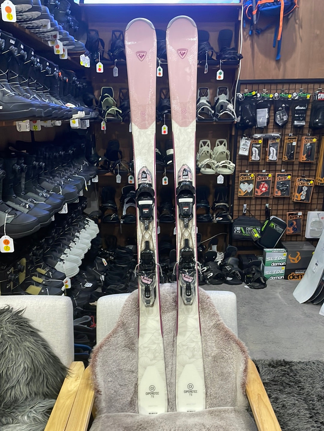 Skis ROSSIGNOL EXPERIENCE 76 Womens Skis & Bindings Bundle